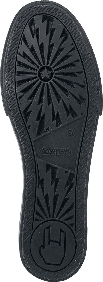 red-by-emp-basic-sneaker-high-schwarz-unisex image 6
