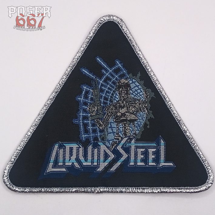 poser667-liquid-steel-terminator-patch-silberner-rand-9-5-cm image 1