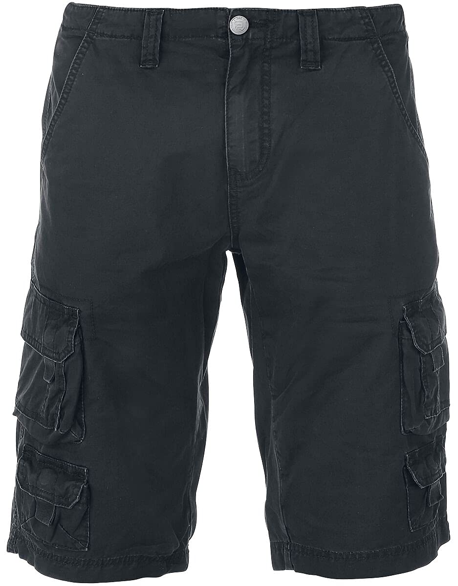 red-by-emp-cargo-shorts-herren-schwarz-festival image 1