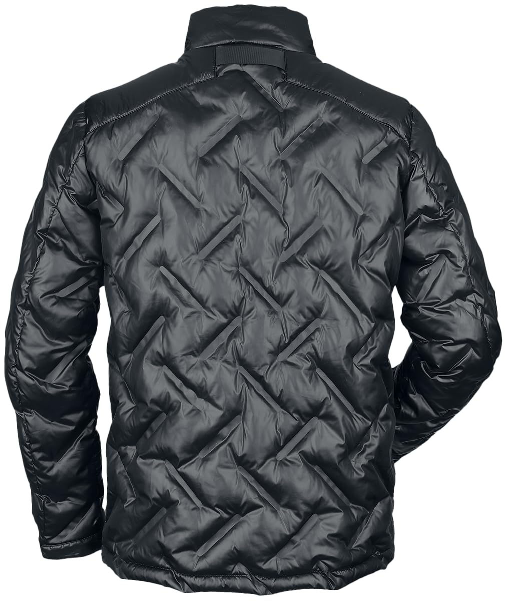 red-by-emp-bergangsjacke-herren-schwarz-stepp-optik image 3