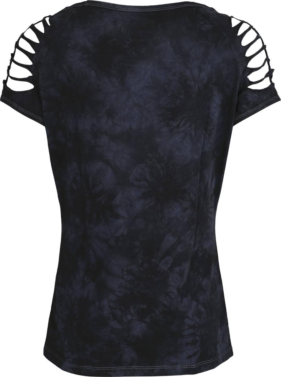 red-by-emp-t-shirt-blau-batik-cut-outs-gr-e-l image 3