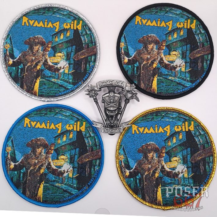 running-wild-the-rivalry-3d-pin-metallpin-antiksilber image 3