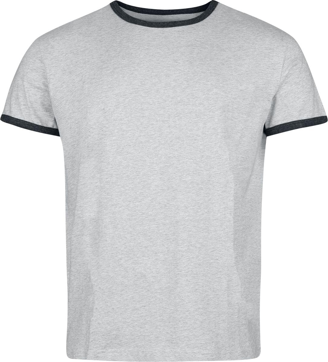 red-by-emp-herren-t-shirt-grau-basic-schwarze-highlights image 1