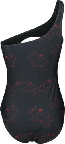 black-premium-by-emp-schwarzer-badeanzug-print-damen-m image 7