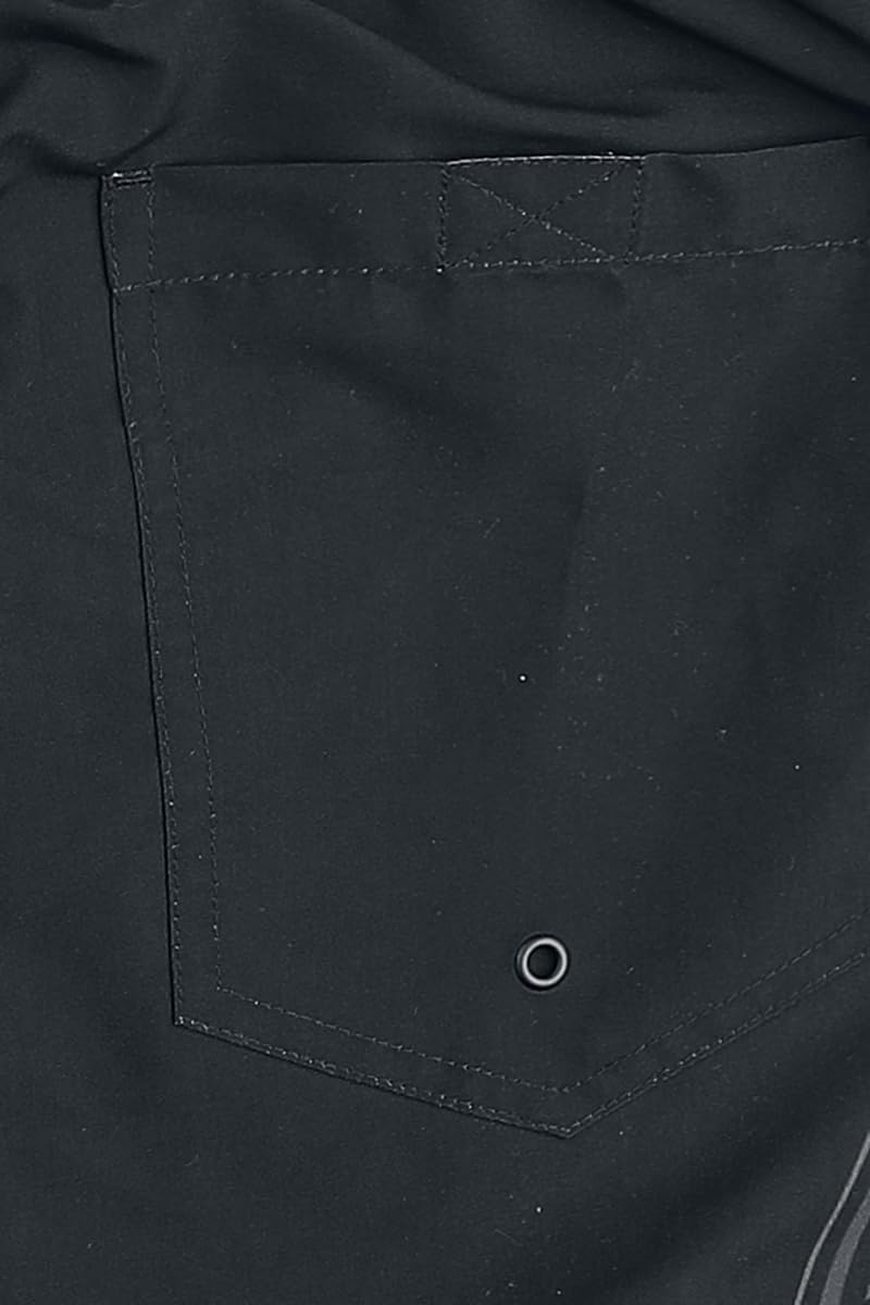 black-premium-by-emp-herren-badeshorts-schwarz-skull-runen image 4