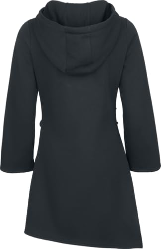black-premium-by-emp-kurzes-kleid-mit-kapuze-schwarz-gr-m image 8