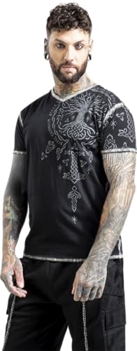 black-premium-by-emp-t-shirt-front-backprint-herren-schwarz image 8