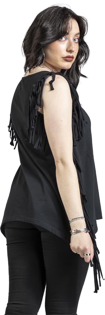 red-by-emp-basic-damen-top-schwarz-gr-m-basic image 6