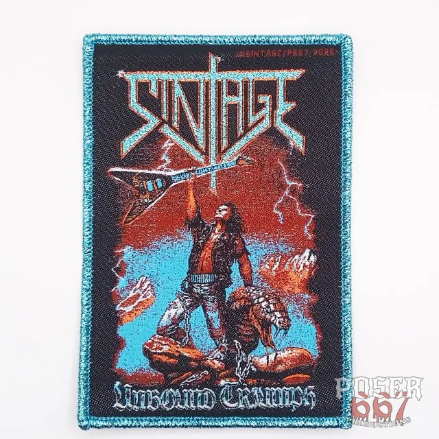 sintage-unbound-triumph-patch-gewebt-11-cm-schwarzer-rand image 1