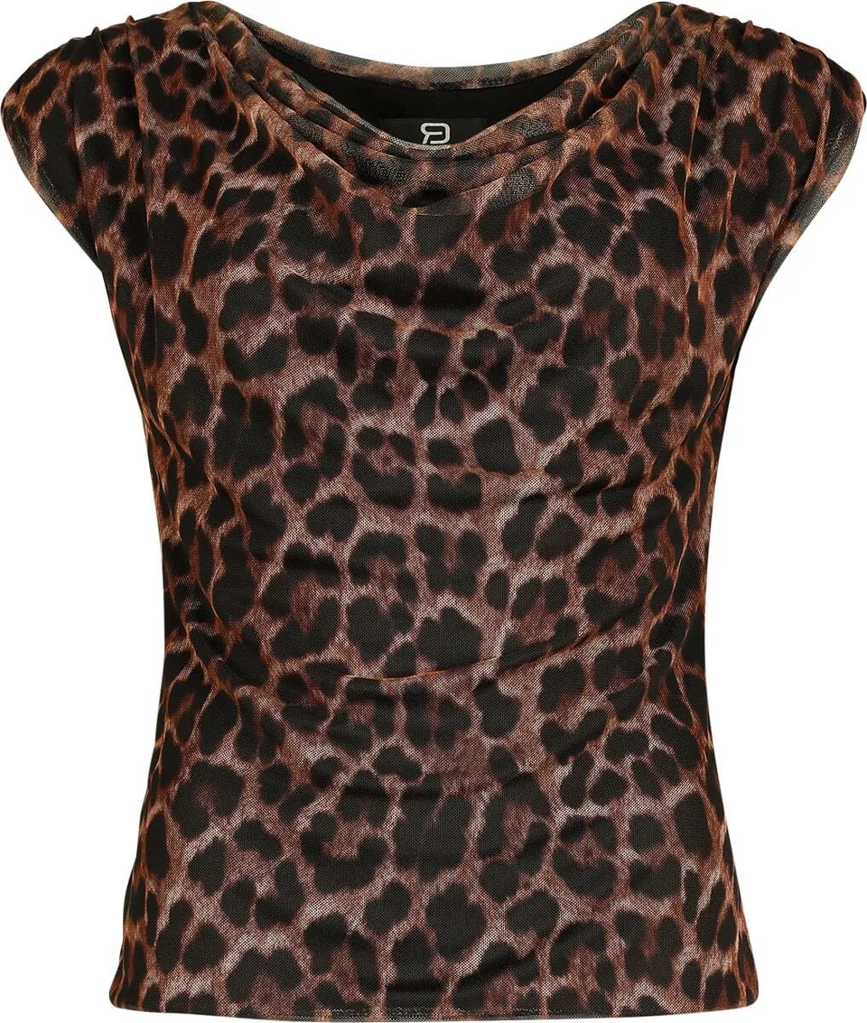 red-by-emp-leo-top-multicolor-leopardmuster-damen image 1