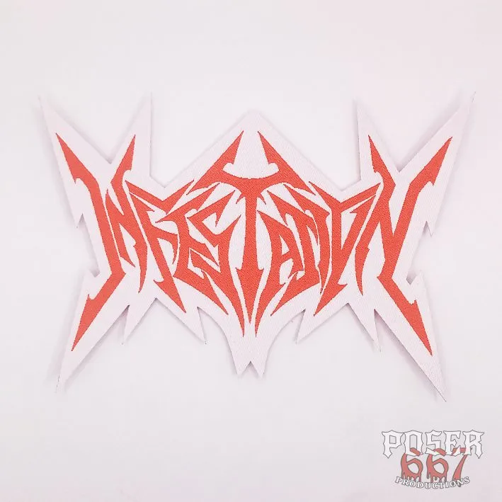 infestation-logo-patch-aufn-her-cut-out-gewebt-12-cm image 1