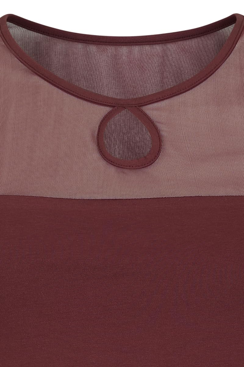 red-by-emp-top-mit-spitze-damen-top-bordeaux-gr-e-l image 4