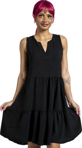 red-by-emp-basic-kleid-damen-schwarz-gr-e-s image 7