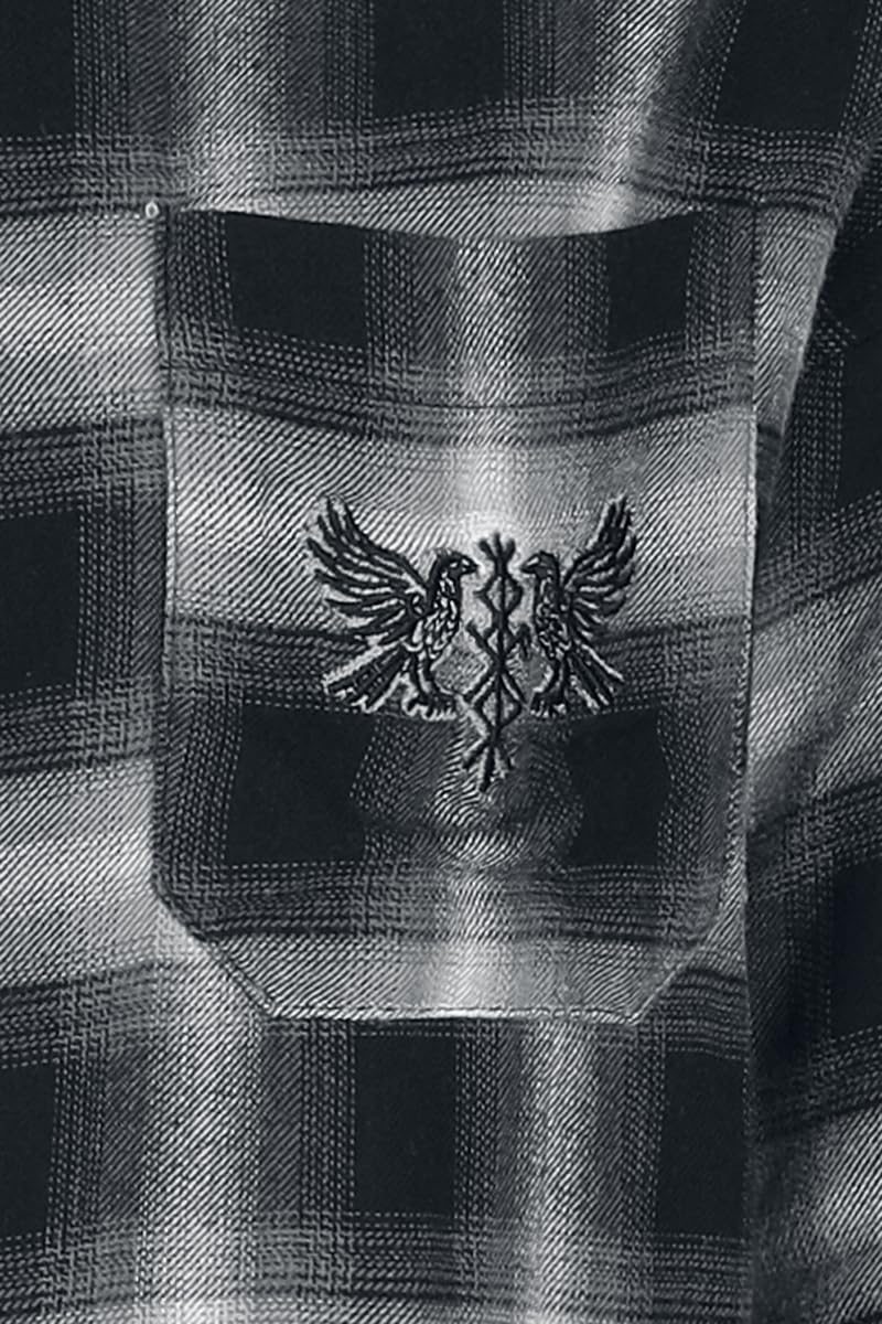 black-premium-by-emp-pagan-roots-flanellhemd-damen-schwarz-gr-m image 4