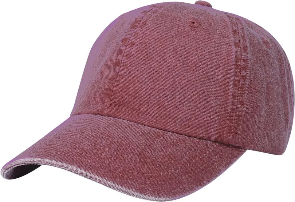 red-by-emp-accessoires-rote-cap-unisex-schlicht image 1