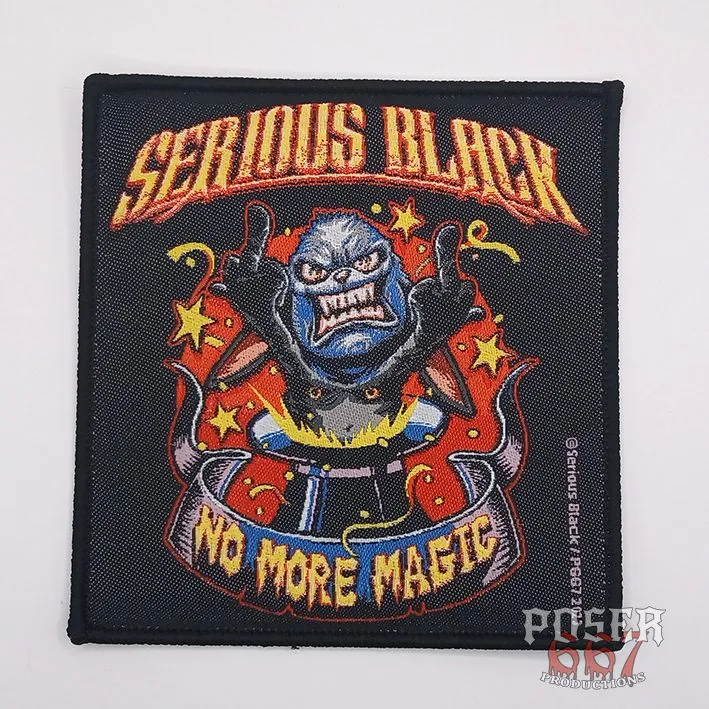 serious-black-no-more-magic-patch-aufn-her-9-5x9-cm image 1