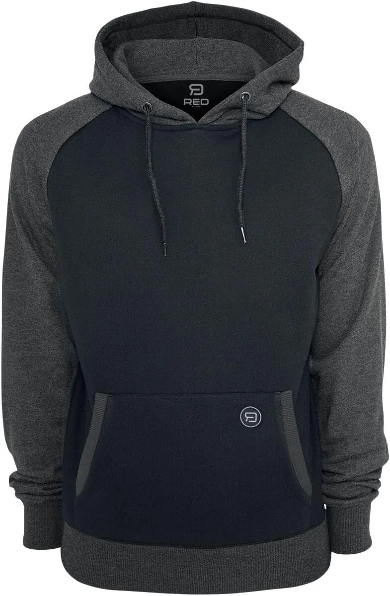 red-by-emp-kapuzenpullover-schwarz-grau-gr-e-m image 1