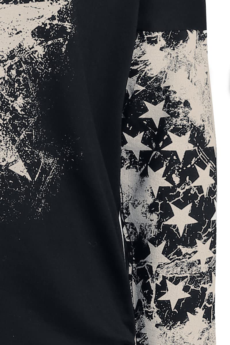 red-by-emp-longsleeves-langarmshirt-schwarz-s-sterne image 5