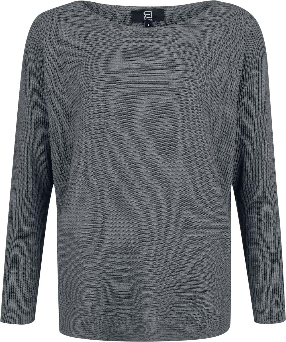 red-by-emp-damen-langarmshirt-grau-longsleeve-gr-e-m image 1