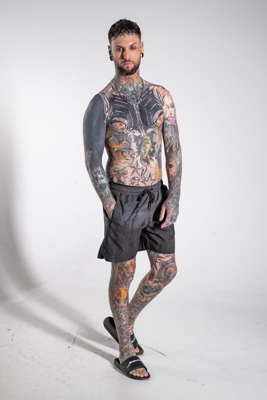black-premium-rooted-in-reverence-badeshort-schwarz-l image 5