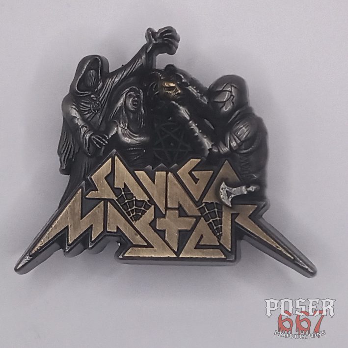 savage-master-mask-of-the-devil-3d-pin-metall-5-cm image 3