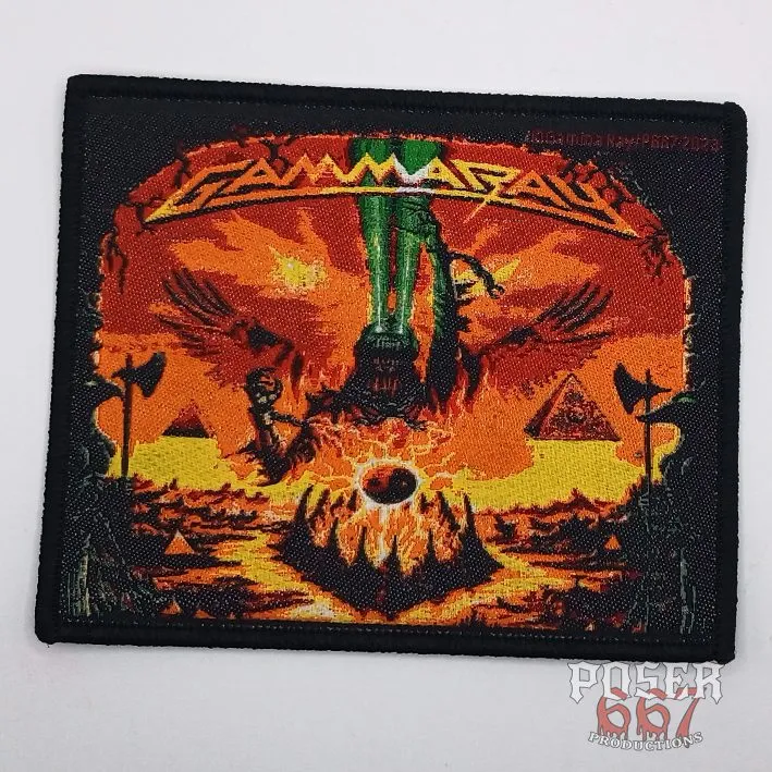 gamma-ray-land-of-the-free-ii-patch-schwarz-10x8-cm image 1