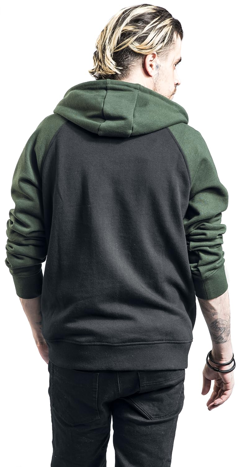red-by-emp-pullover-hoodie-herren-schwarz-gr-n-raglan image 5