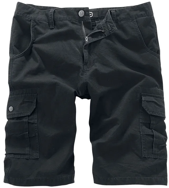red-by-emp-army-vintage-shorts-herren-schwarz-xxl-taschen image 1