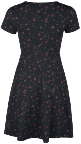 red-by-emp-sternchen-minikleid-schwarz-kurz-sternen-print image 8