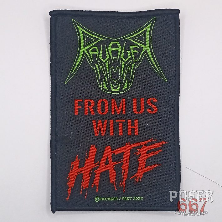 ravager-from-us-with-hate-patch-aufn-her-10-cm-schwarz image 1