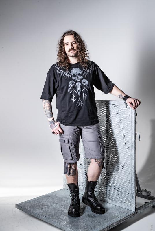 black-premium-beaks-claws-skulls-t-shirt-schwarz-l-oversize image 8