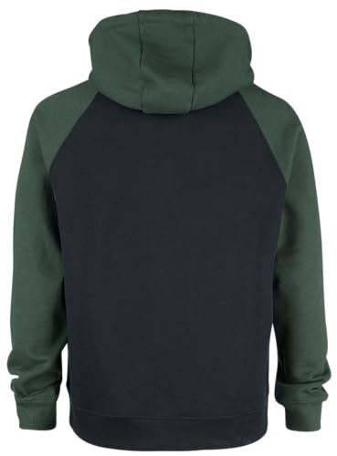 red-by-emp-pullover-hoodie-herren-schwarz-gr-n-raglan image 8