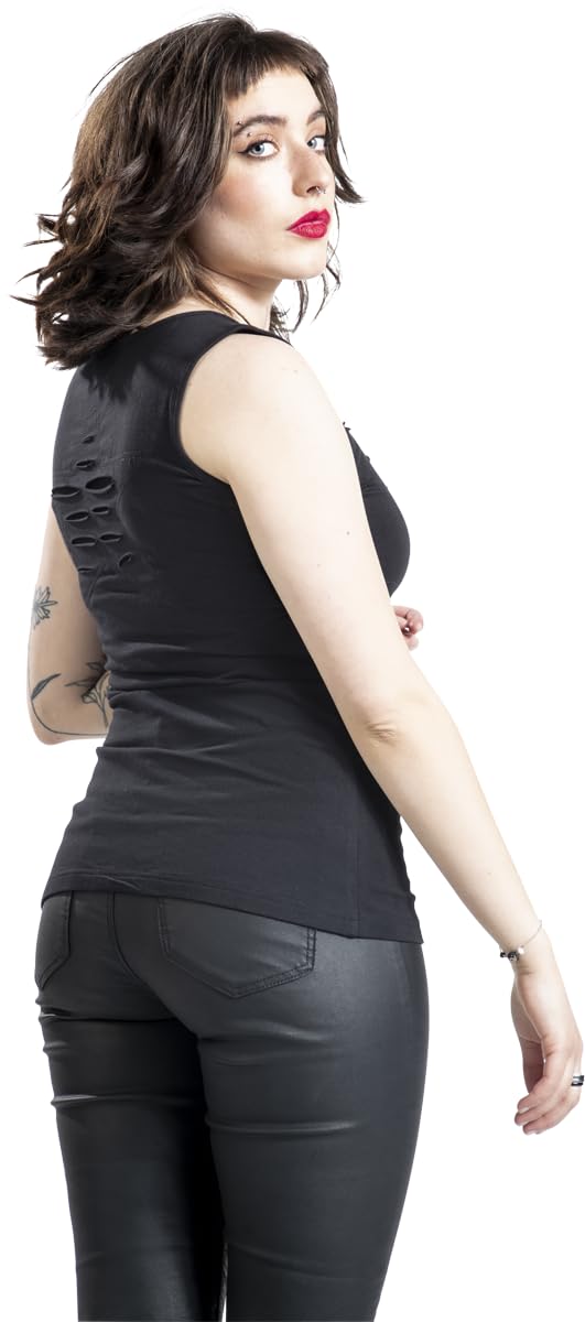 red-by-emp-tops-damen-top-schwarz-mit-cut-outs image 5