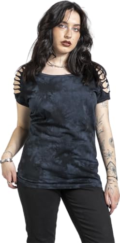 red-by-emp-t-shirt-blau-batik-cut-outs-gr-e-l image 7