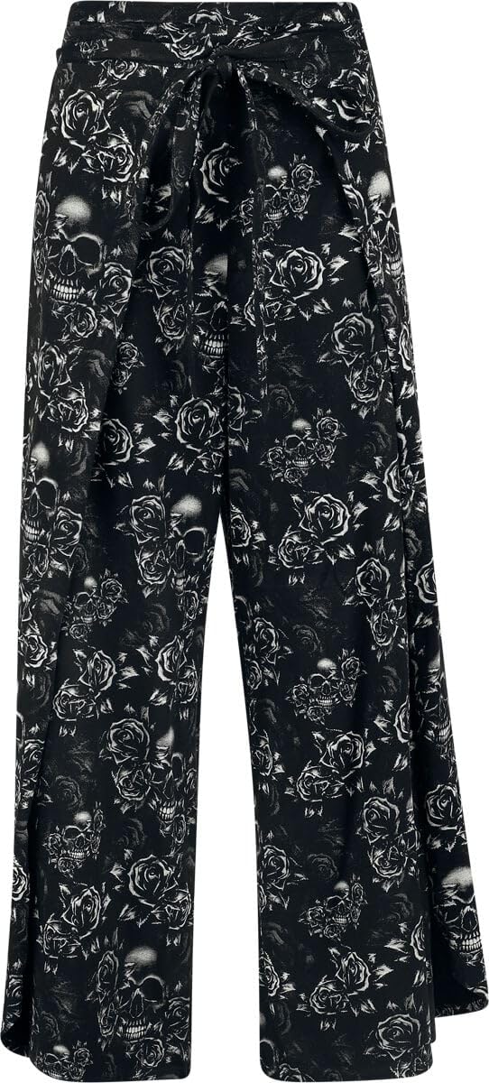 black-premium-by-emp-stoffhose-damen-schwarz-mit-muster image 1