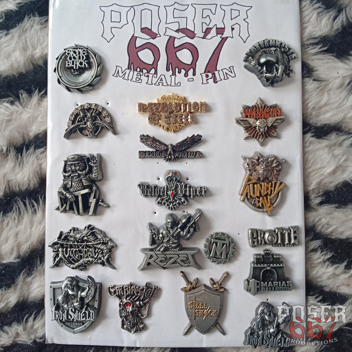 iron-shield-records-3d-metallpin-antiksilber-duck image 8