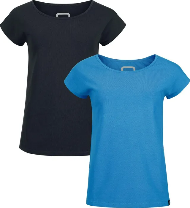 red-by-emp-damen-basic-t-shirt-schwarz-blau image 1