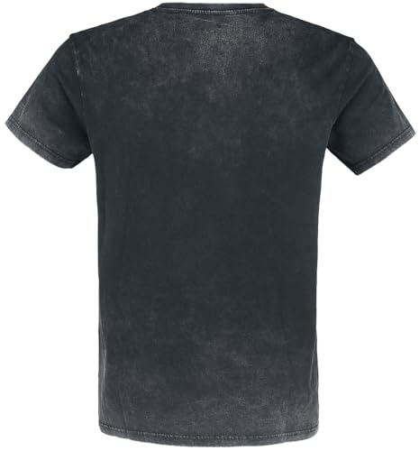 black-premium-by-emp-t-shirt-dunkelgrau-knopfleiste-herren image 8