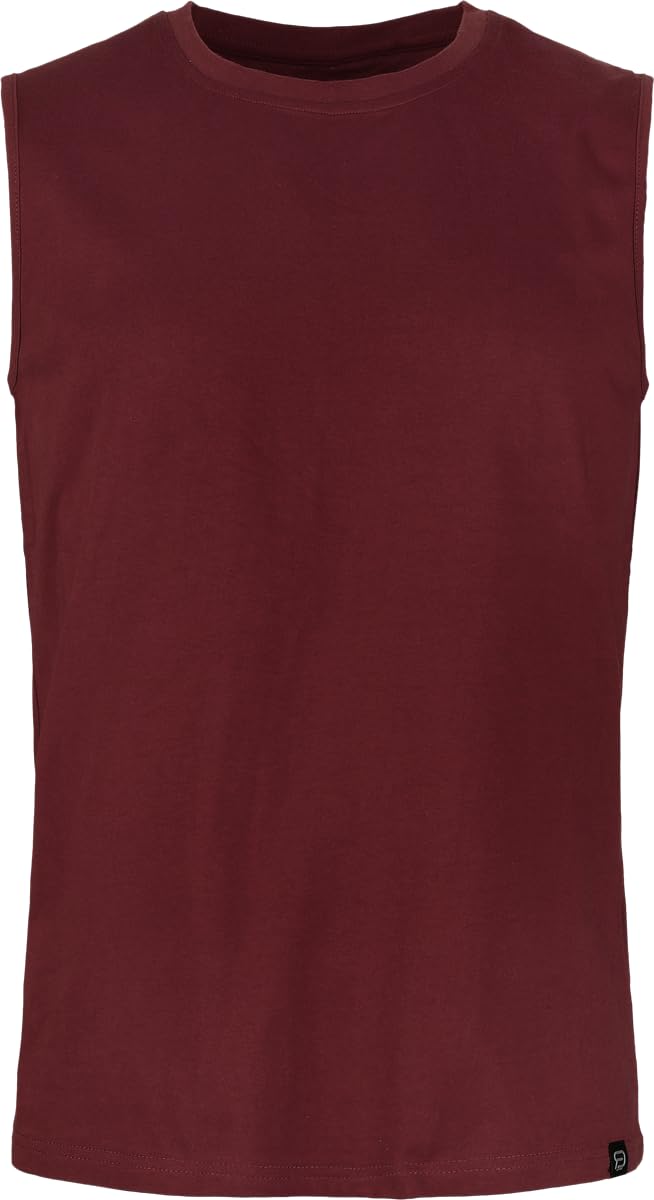 red-by-emp-herren-basic-tank-top-schwarz-bordeaux image 3