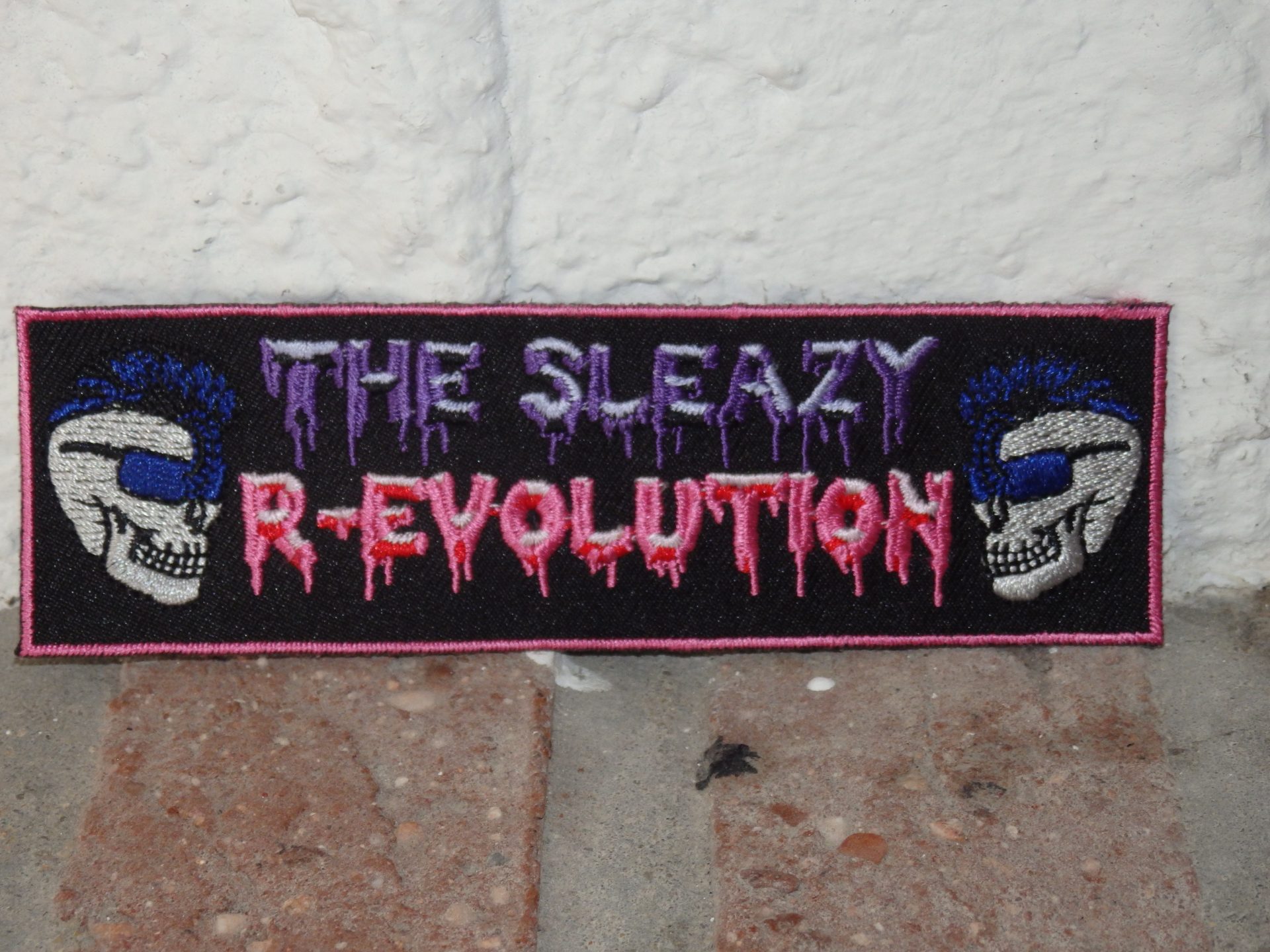 sleazy-r-evolution-patch-aufn-her-gestickt-12-5-cm image 4