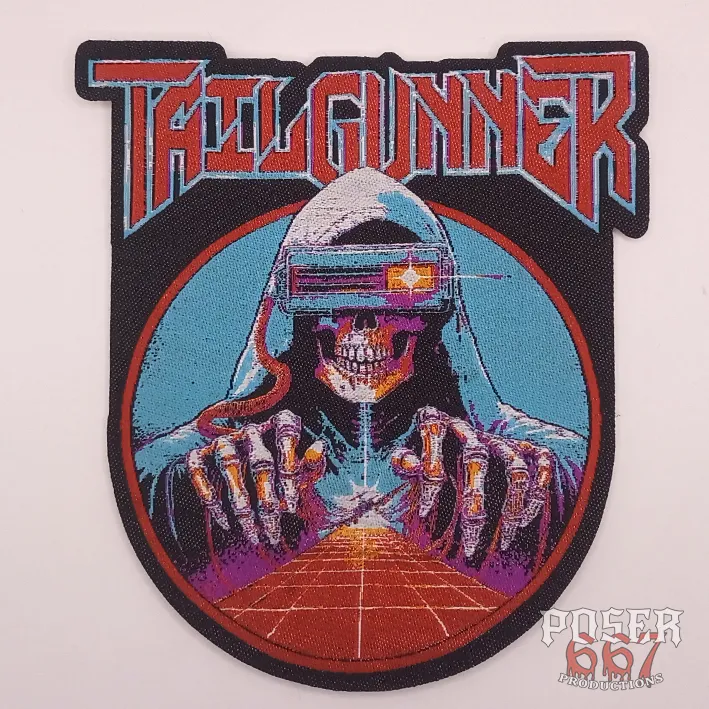 tailgunner-midnight-blitz-patch-aufn-her-gewebt-lasergeschnitten image 1