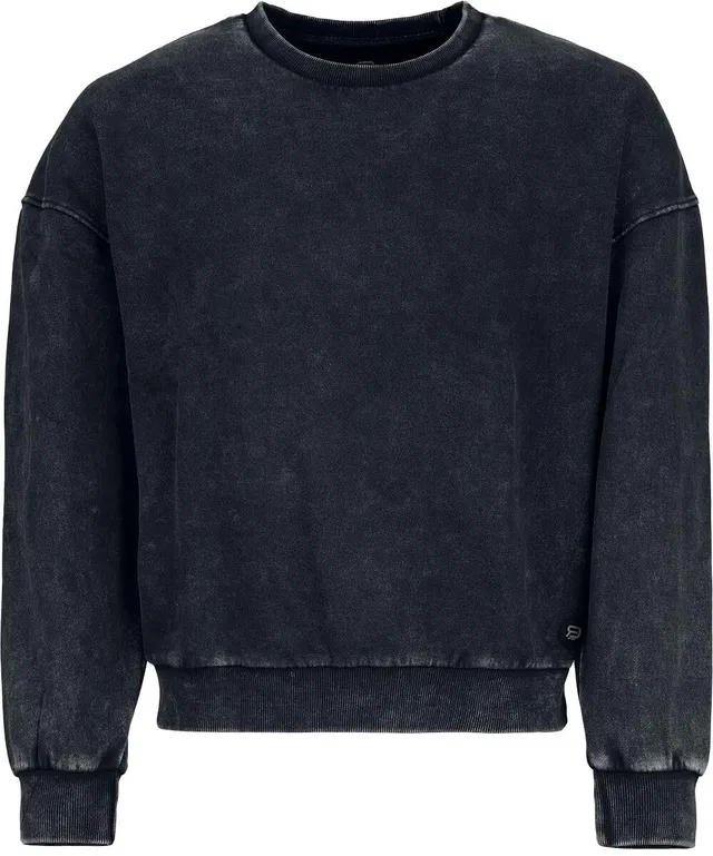 red-by-emp-rockwear-sweatshirt-damen-grau-gr-e-m image 1