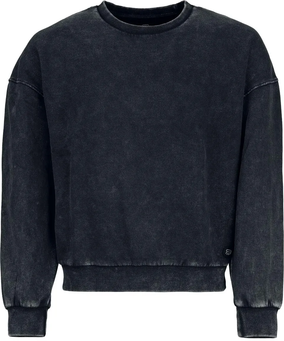 red-by-emp-rockwear-sweatshirt-damen-grau-gr-e-m image 1