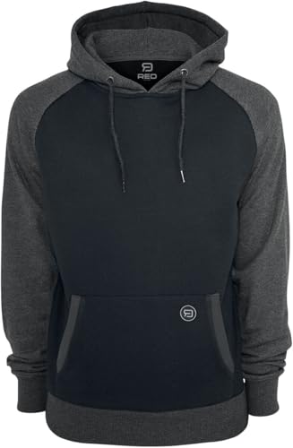 red-by-emp-kapuzenpullover-schwarz-grau-gr-e-m image 8