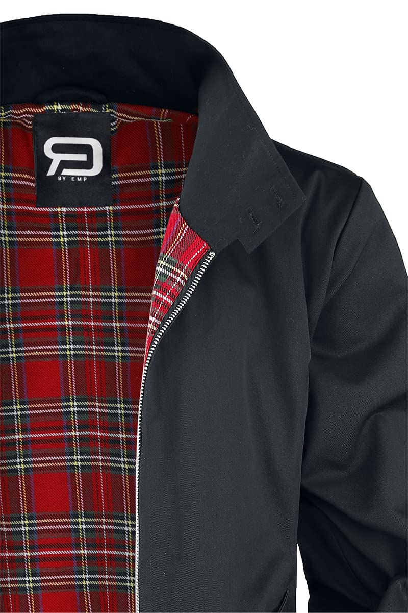 red-by-emp-jacke-schwarz-kariertes-futter-gr-l-herren image 7