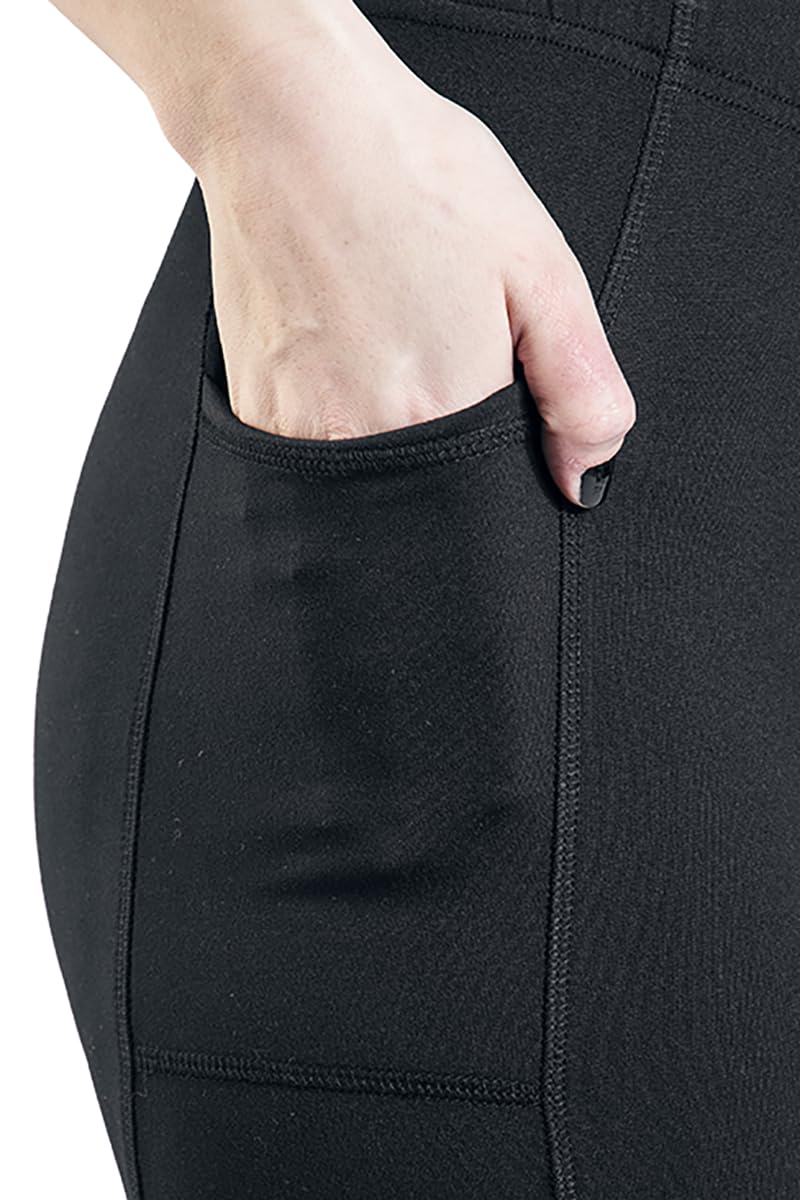 red-by-emp-schwarze-leggings-mit-einschubtaschen-damen-hose image 2