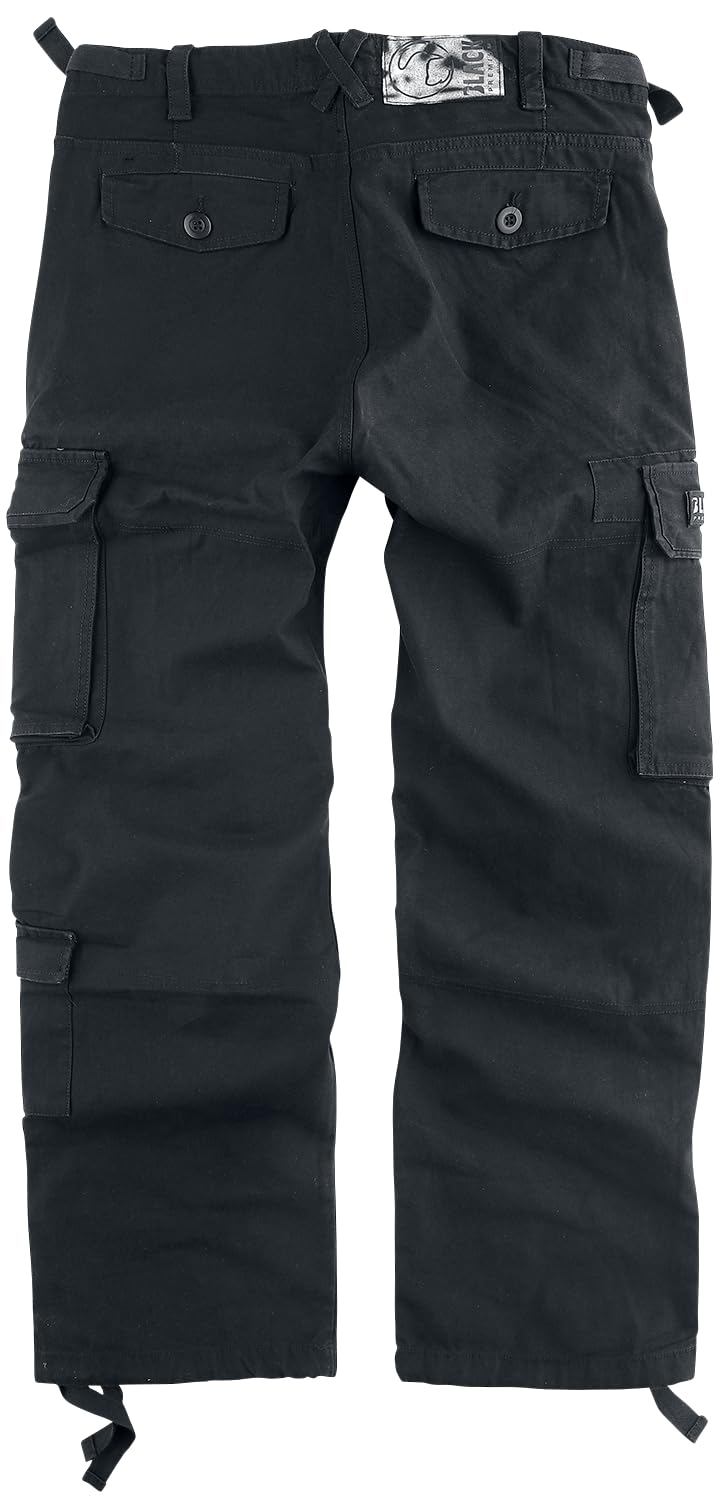 black-premium-by-emp-cargohose-herren-schwarz-army-vintage-s image 5