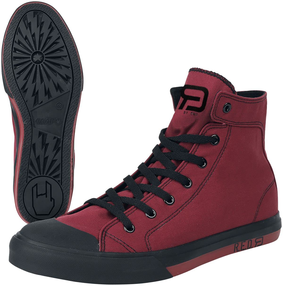 red-by-emp-sneaker-schwarz-wei-unisex-41-eu image 1