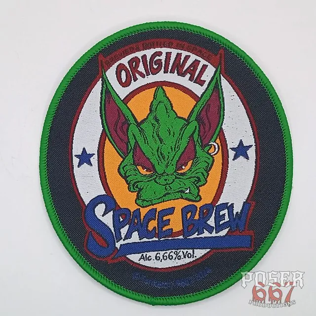 tankard-space-beer-patch-aufn-her-10-cm-schwarzer-rand image 1