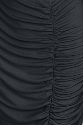 red-by-emp-damen-rock-schwarz-mit-schlitz-basic image 7